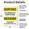 Signmission We Prosecute Shoplifters Bilingual OSHA Security Notice Sign, Plastic, 7in W x 10in L, 2PK OS-2PACK-SN-P-710-L-11680 - alternate 6